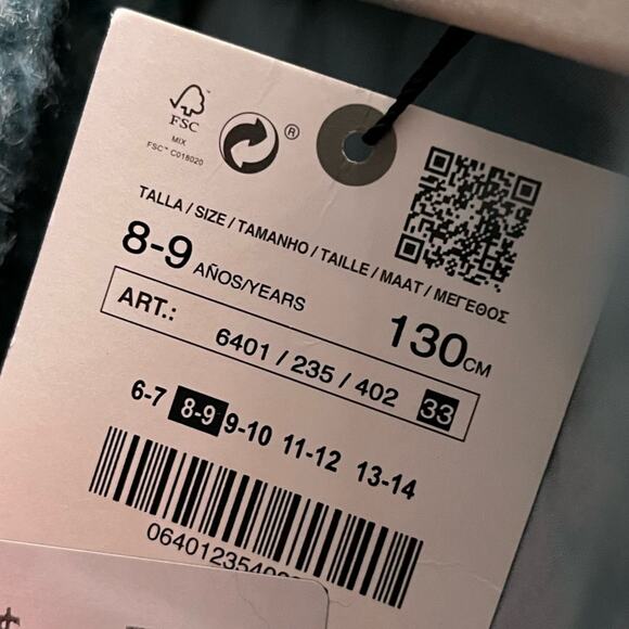 Nwt- Zara kids -structured long coat - available in multiple sizes - Picture 4 of 7